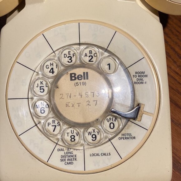 86- (VC) Vintage Collectible. Northern Telecom. Rotary. Desk Phone. - Picture 3 of 7